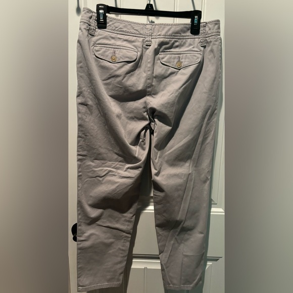 Liz Claiborne size 8 classic fit light gray pants - Picture 4 of 5